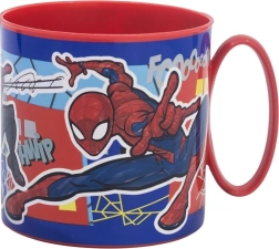 Taza de plástico para niños 390 ml SPIDER-MAN (STOR)