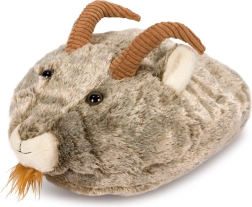 Cozy Noxxiez pantufla de peluche térmica Cabra