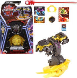 Set Bakugan Special Attack Flame con figura giratoria y cartas