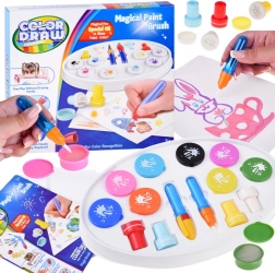 Pincel de agua mágico Color Draw – set para pintar con agua con accesorios