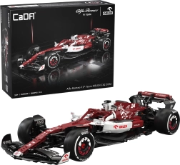 Kit de construcción CaDA coche de carreras ALFA ROMEO F1 Team ORLEN C42 (1:8, 1868 piezas)