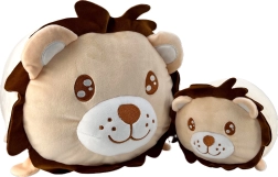 Magic Baby león de peluche – mamá y cría, set de 20 y 40 cm