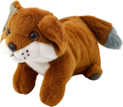 Zorro de peluche marrón-rojizo 28 cm