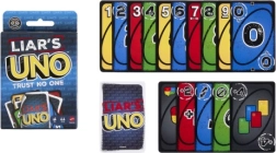 UNO Liars – juego de cartas de faroles