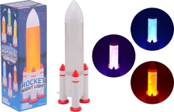 Lámpara Cohete LED con cambio de colores