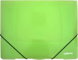 Carpeta con goma eCollection verde A4