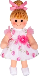 Bigjigs Toys muñeca de tela Megan 34 cm