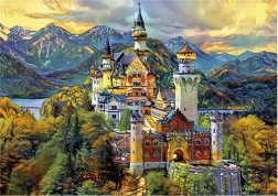Puzzle Educa Neuschwanstein 1000 piezas