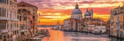Puzzle panorámico 1000 piezas GRAN CANAL Venecia – Clementoni