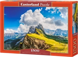 Puzzle de 1500 piezas Majestuosas Dolomitas de Italia
