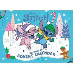 Calendario de Adviento Lilo y Stitch – artículos de papelería
