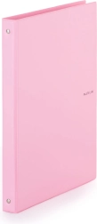 Carpeta Karis A4 de PVC Pastelini rosa