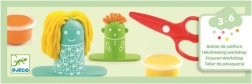 Djeco set creativo Plastilina - Pequeño salón de peluquería