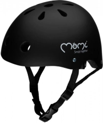 Casco infantil MoMi MIMI, negro