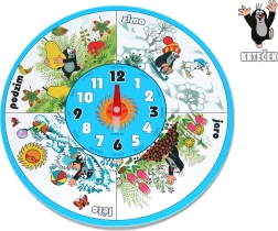 Reloj de pared de madera KRTEK 20 cm