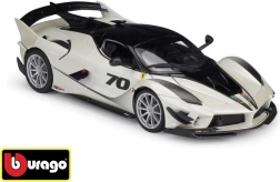 Bburago Ferrari FXX-K EVO No.70 modelo negro y blanco 1:18