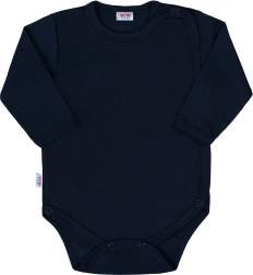 Body para bebé con apertura completa New Baby Classic II azul marino