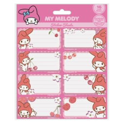 Etiquetas con nombre para cuadernos Cinnamoroll