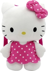 Mochila de peluche rosa de Hello Kitty