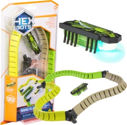 Hexbug Nano Flash set de inicio – escarabajo robótico verde con pista flexible