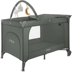 Cuna de viaje MoMi Belove Plus verde