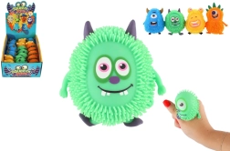 Monstruito antiestrés de silicona extensible y apretable 9 cm