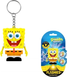 Llavero de Bob Esponja con linterna LED