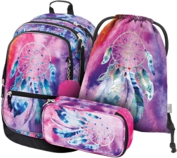 Set Baagl Atrapasueños: Mochila, Estuche y Bolsa