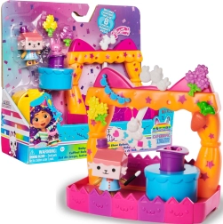 La Casa de Muñecas de Gabby – balcón y show de talentos con figura Tekturzǫtko y accesorios