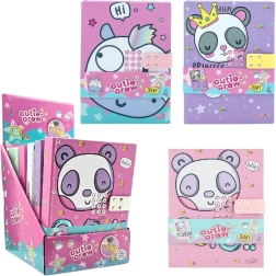 Diario A5 con candado de combinación