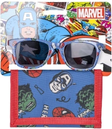 Set de gafas infantiles y monedero Avengers - 1 unidad