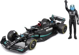 Bburago 1:24 Formula 1 Mercedes-AMG F1 W14 E 2023 George Russell con figura