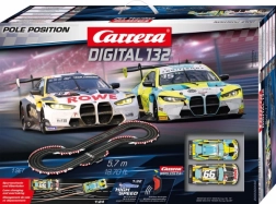 Circuito de carreras Carrera Digital 132 Pole Position de 5,7 m con coches BMW M4 GT3