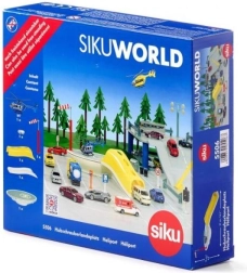 SIKU WORLD helicóptero con helipuerto