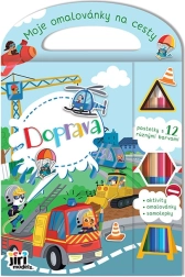 Mi libro para colorear de viaje – Transporte