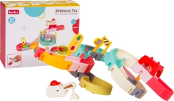 Tobogán de baño con ventosas, 37 piezas