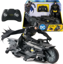 Figura de Batman de 30 cm y motocicleta RC Batcycle