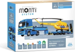Kit de construcción SEVA Monti System Helitransport MI-2 Mercedes Actros L