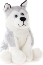 Perro husky de peluche 15 cm