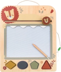 Pizarra de dibujo magnética leoncito 2Kids Toys