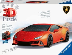 Puzle 3D Lamborghini Huracán Evo Arancio