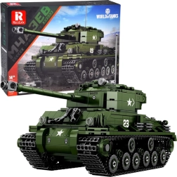 Set de construcción de tanque Reobrix Sherman M4A3E8 World of Tanks