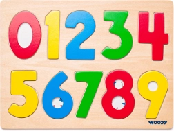 Puzzle de tablero: números con mariquitas