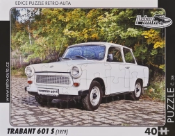 Retro Puzzle Trabant 601 S 40 piezas