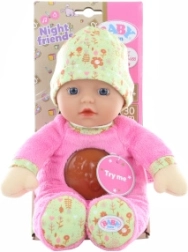BABY born para bebés: muñeca luminosa para cuna 30 cm