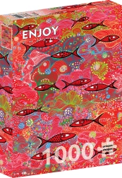 Puzzle Hluboká roja 1000 piezas