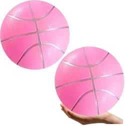 Balón de goma rosa pastel para playa 20 cm