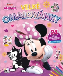 Grandes libros para colorear de Minnie