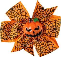 Pinza para el pelo Calabaza Naranja