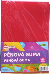 Goma EVA A4 20x30 cm, set de 10 hojas